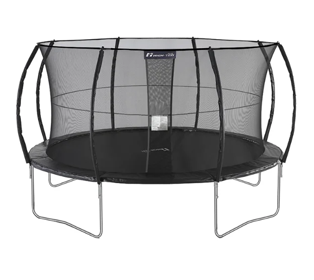 

High Quality Pumpkin Premium Black Trampoline With Inner Safety Net (TUV/GS ) For KIds & Adults