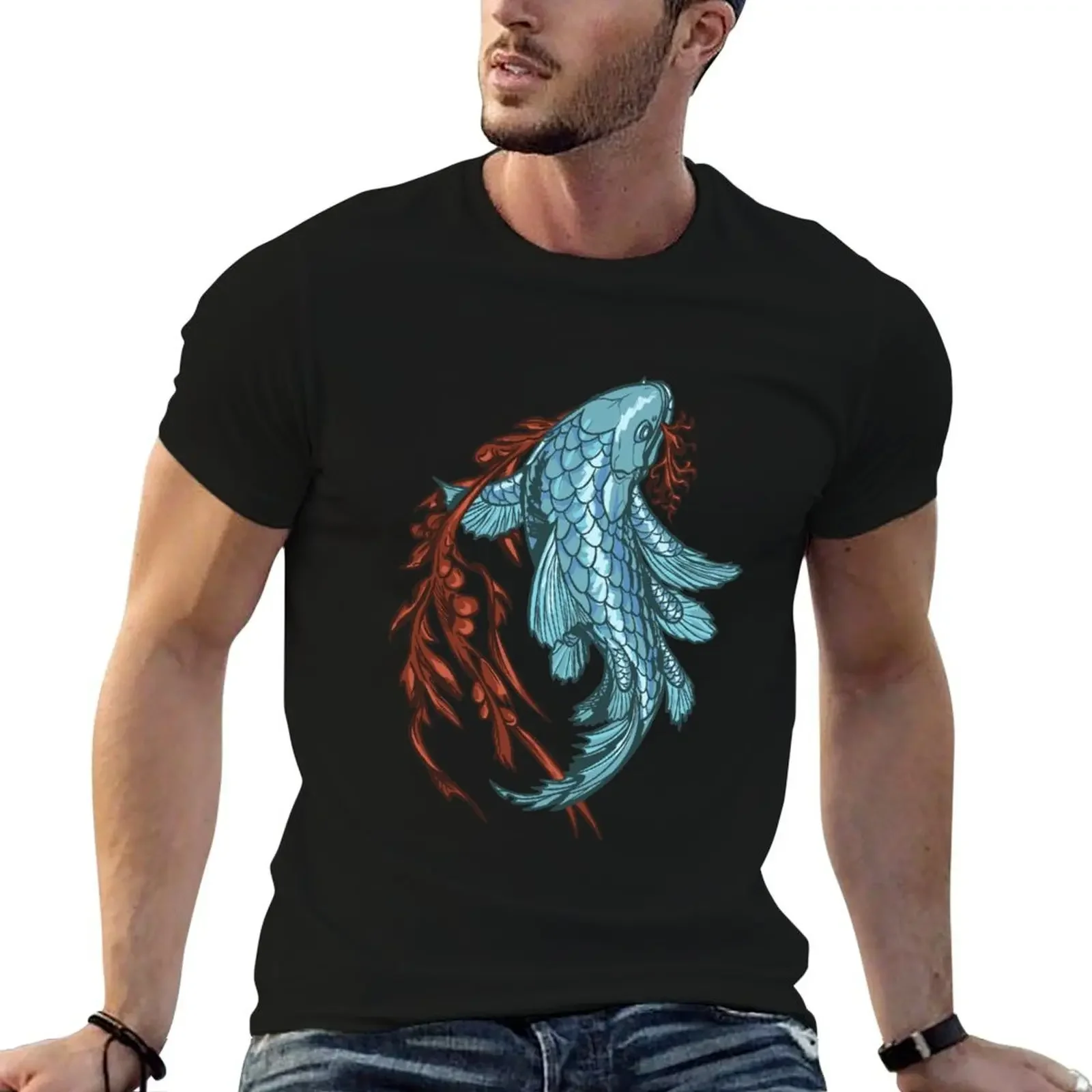 

Coelacanth T-Shirt man t shirt Aesthetic clothing new gifts and t-shirts men graphic t shirts