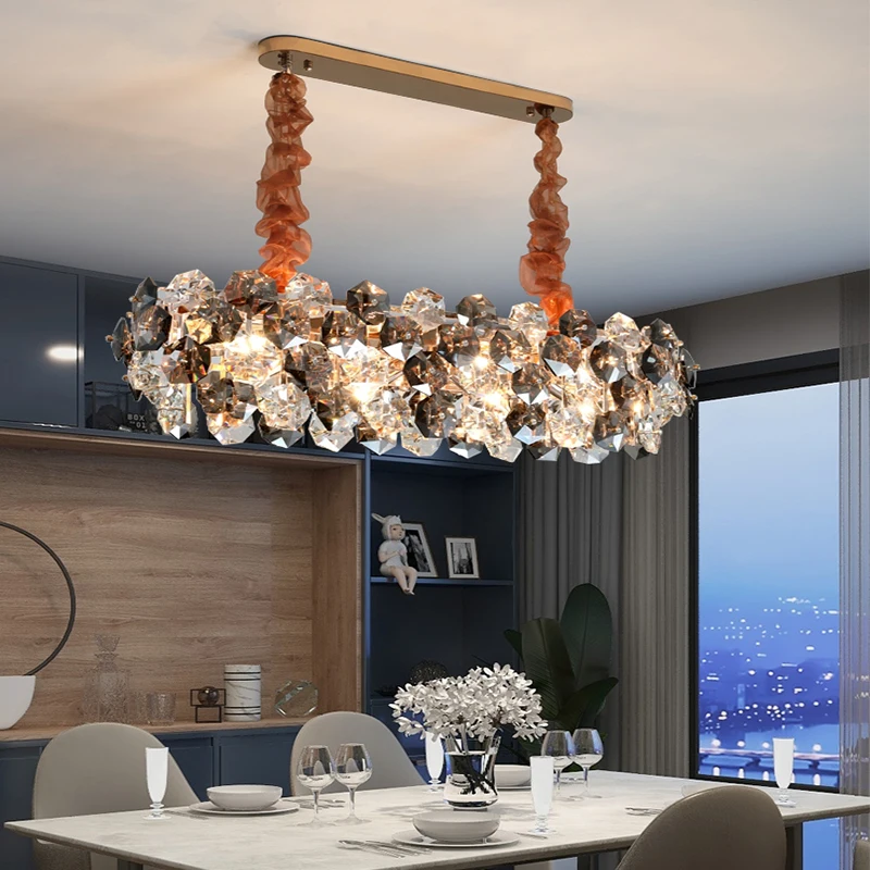 2022 Special Design Fashion Modern Crystal Pendant Light chandelier Modern Decorative Lighting For Restaurant Home Villa