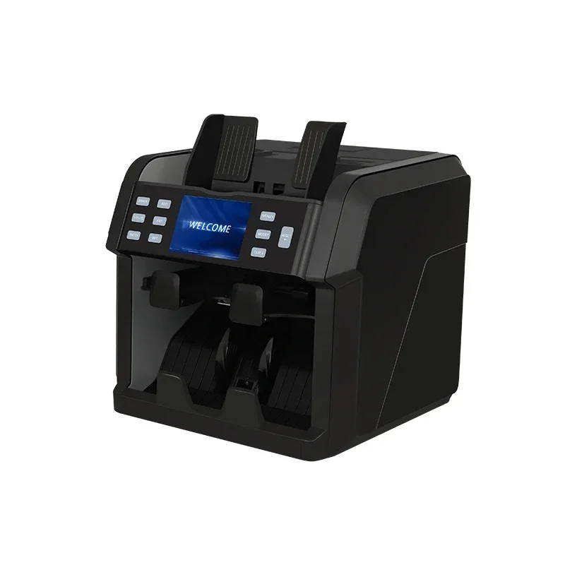 ST-4020 1+1 Pocket CIS Value Counter Multi-currency Discriminator Money Bill Counter Banknote Sorter