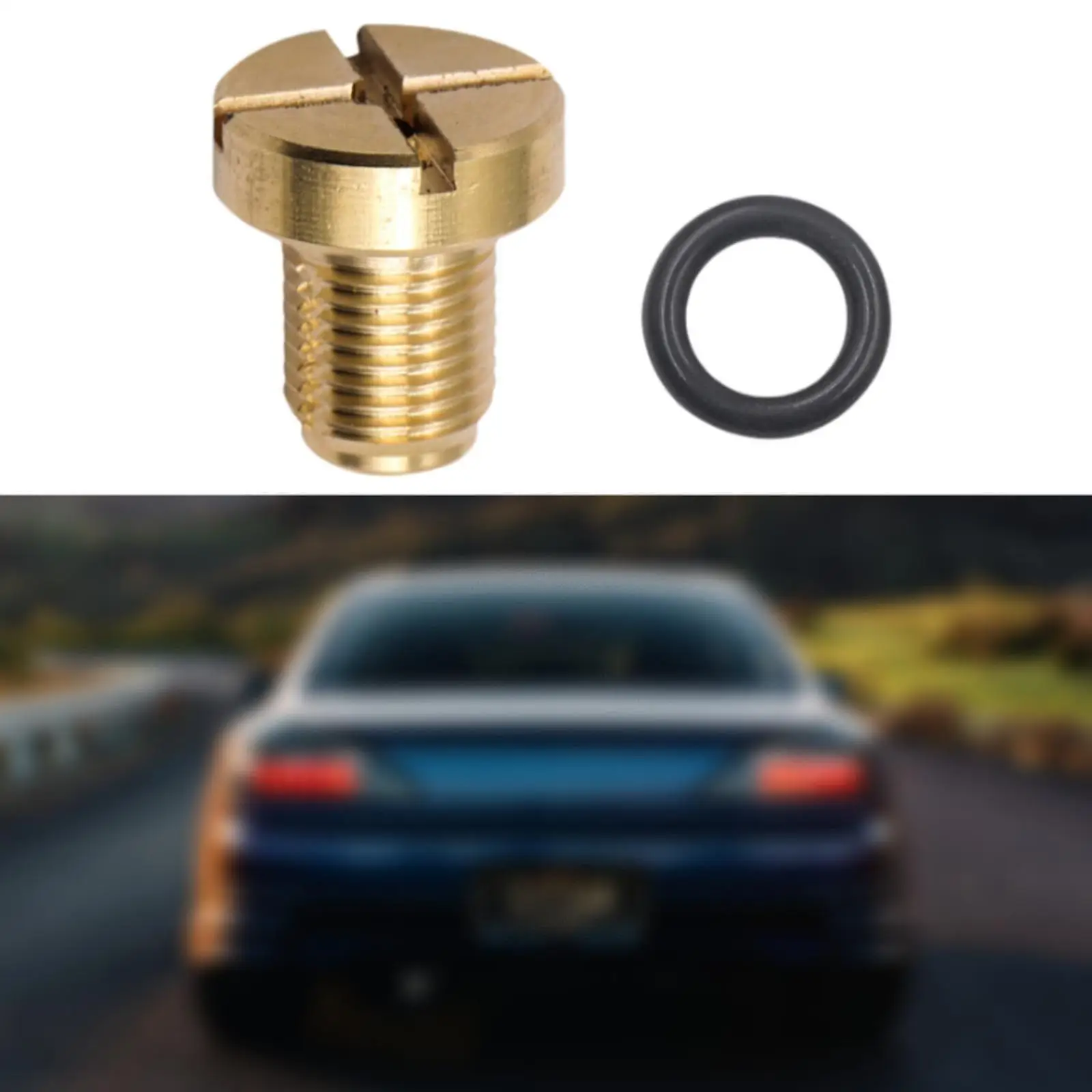 Copper Coolant Tank Bleeder Screw Water Drainage Screw for E46 E36 Auto