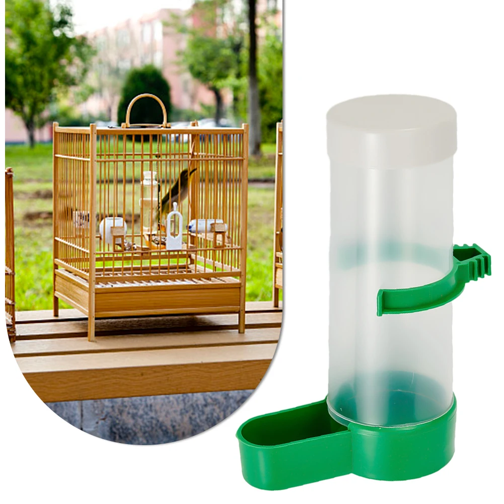 Bird Feeder and Waterer Set for Cockatiels and For Parrots Sturdy and Easy to Use Plastic with 60ml to 150ml Options
