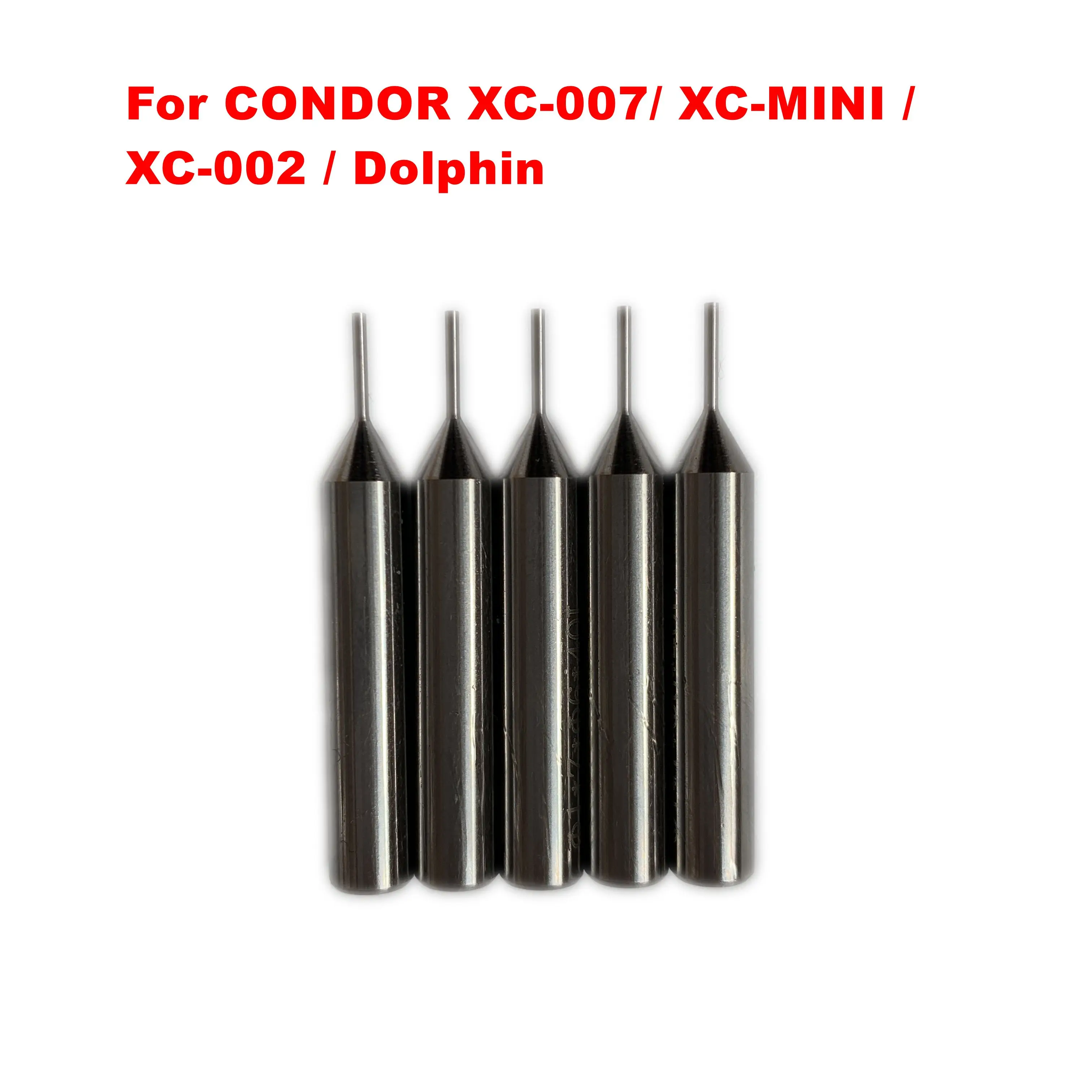 5pcs/lot 1.0 2.0mm Tracer Point in HSS for Xhorse CONDOR XC-007/ XC-MINI /XC-002/ Dolphin XP-005/ CONDOR  key cutting machine