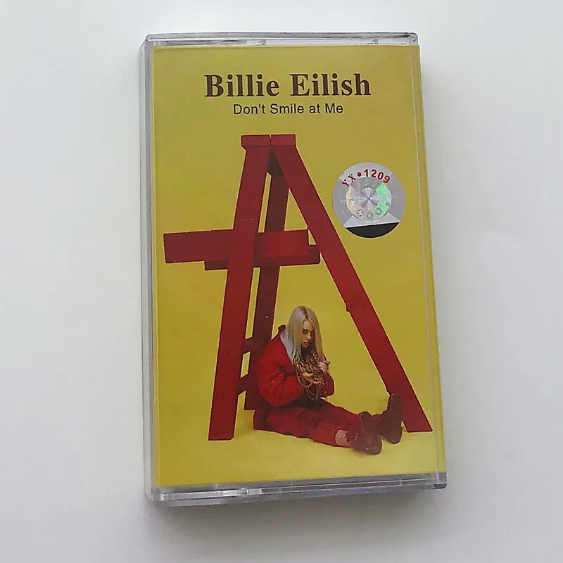 

Billie Eilish Don't Smile At Me Cassette Tape, Pop Music Album, Retro Collectible Audio Cassette, Perfect Gift for Fans