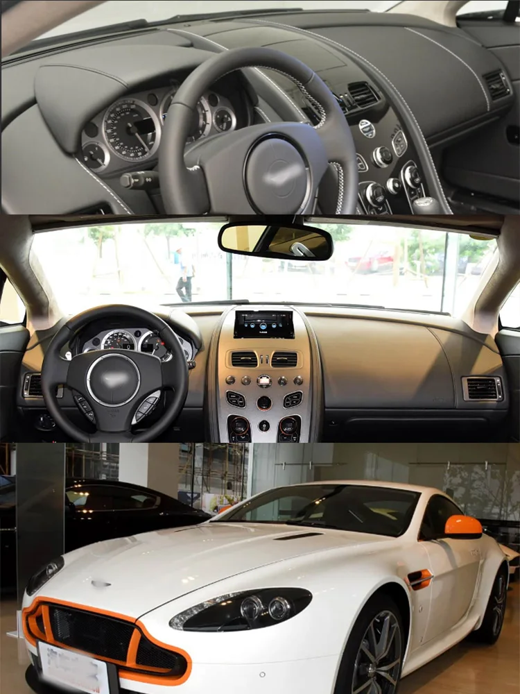 For Aston Martin V8 Vantage Dashmat Dashboard Cover Instrument Panel Sunscreen Pad Anti-Dirt Proof Dash Mat