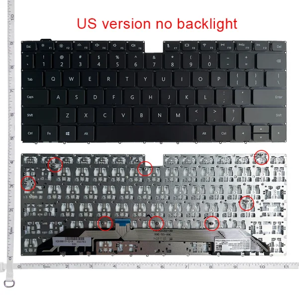 MACH Laptop keyboard for HUAWEI MateBook X Pro MACH-W19/W19C/W19B/BL/L/W29