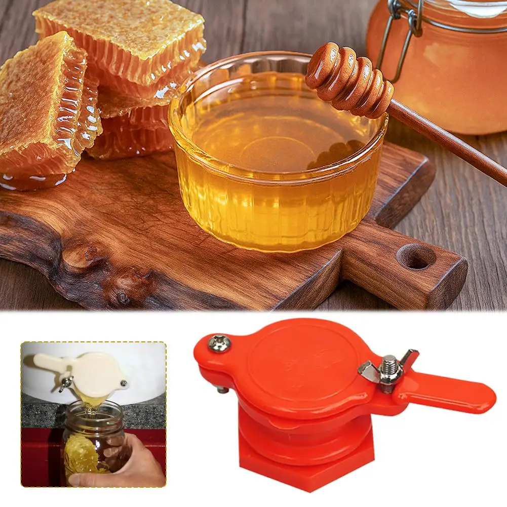Imkerei-Zubehör: Hochwertiger Honigauslauf mit Ventil, Honigextraktor, Gesunder und Sicherer Bio-Honigseparator