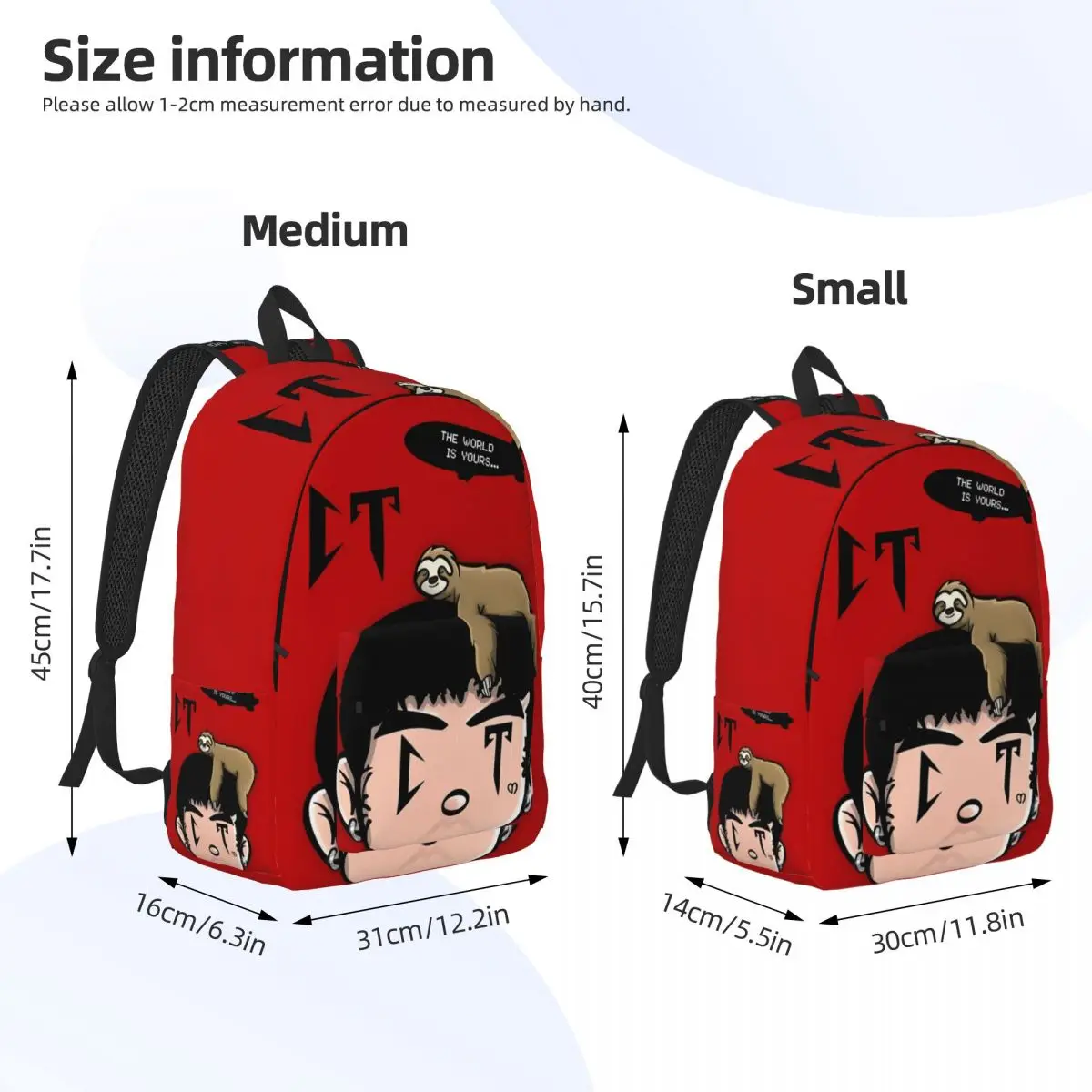 Natanael Cano Nata Montana Mexico Rapper Backpack for Men Women Teenage School Business Daypack Laptop Computer Shoulder Bag