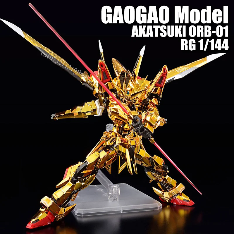 

Модель GAOGAO AKATSUKI ORB-01 RG 1/144, версия с гальваническим покрытием, набор для сборки, игрушка-фигурка, модель меха, подарок