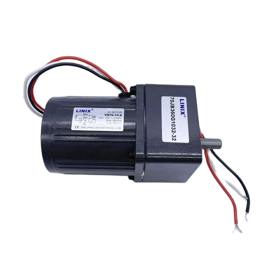 YN70-15-8 15W Fireplace Motor 230V 70JB360G10 Reducer AC gear motor