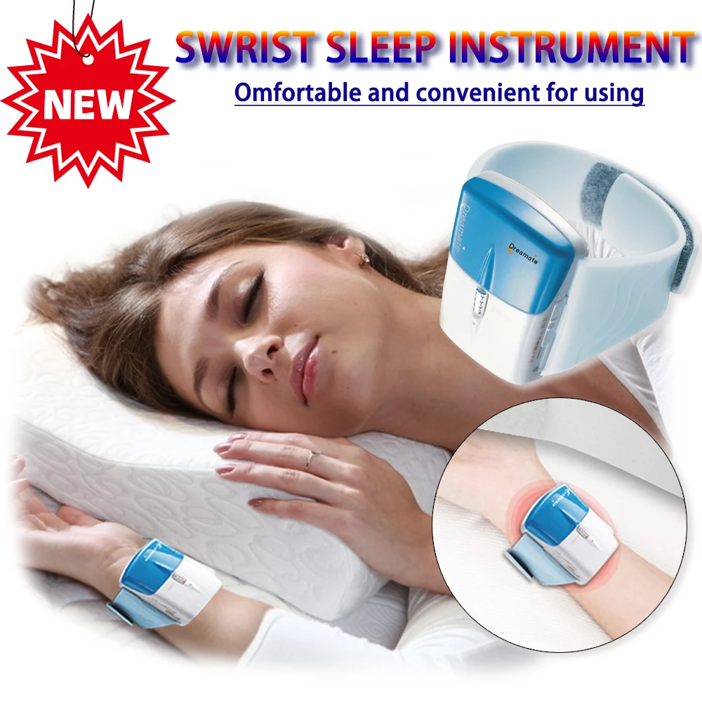 

Microcurrent Pulse Massage Stimulation Hypnosis Sleep Aid Insomnia Device CES Relieve Mental Eliminate Anxiety Child Adult Relax