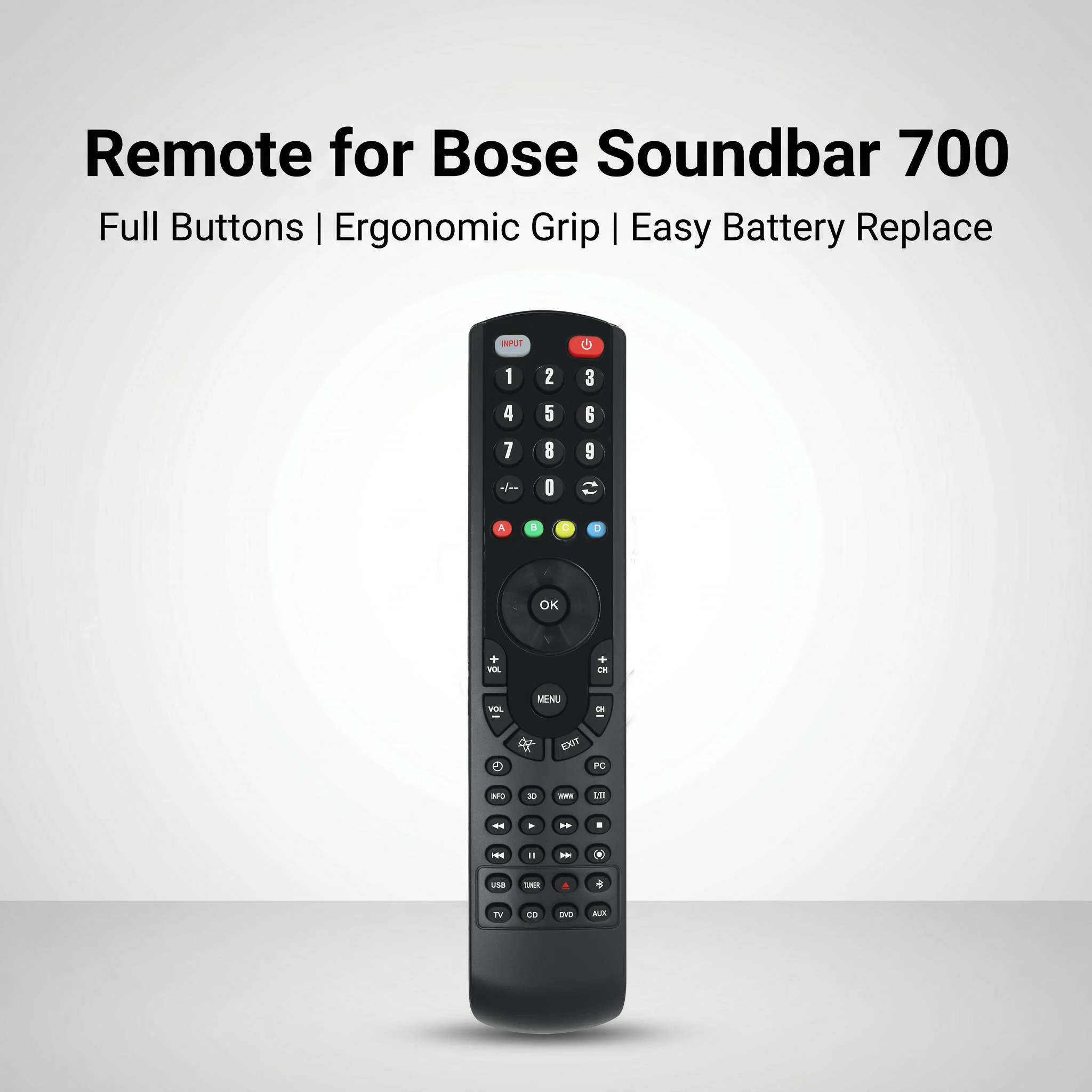 FAZV Remote Replacement for Bose Soundbar 700 Home Theater System