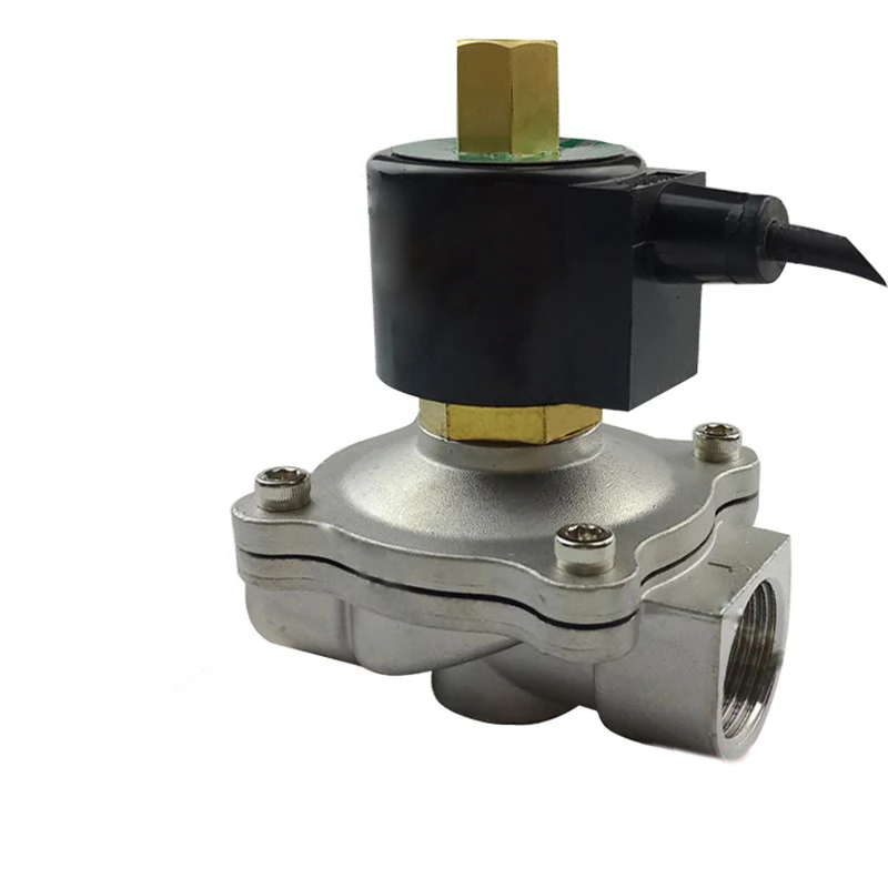 

1/2" IP68 Waterproof Normally Open Stainless Steel Fountain Solenoid Valve 110V 24V 12V 24v Solenoid Valve For Underwater