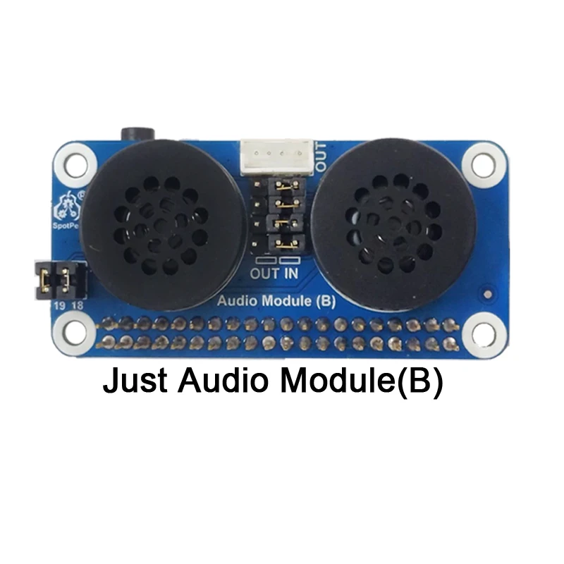 Raspberry Pi zero/3B/4B speaker expansion board GPIO audio amplification PWM sound card