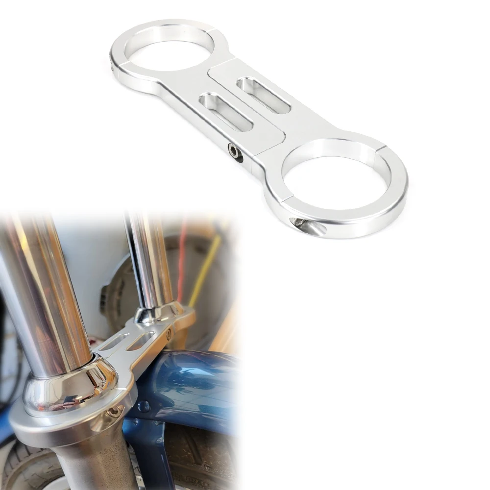 

Кронштейн-усилитель передней вилки для мотоциклов Harley 39mm Narrow Glide Sportster XL 1988 года и новее, Super Glide Dyna FXD 1991-2005 и FXR