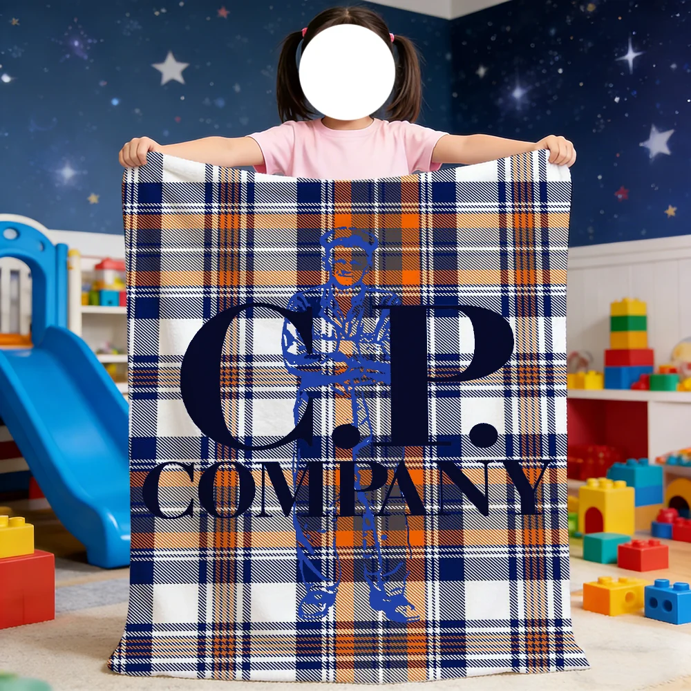 

Blanket Brand For Soft Throw Blanket for Picnic Pattern Bed Sofa Home Bedroom Fashion Cozy Warm C-C-C-P-S Classic Comfortable