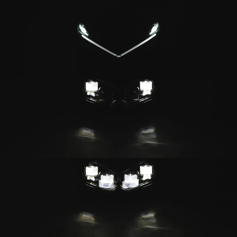 LED Headlight Headlamp Assembly Fit For Kawasaki Ninja Z1000 2010 2011 2012 2013