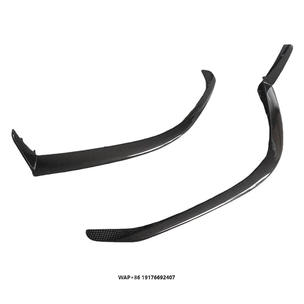 

for upgrading 296 to a dry carbon fiber front diffuser with corner wind blade body kit