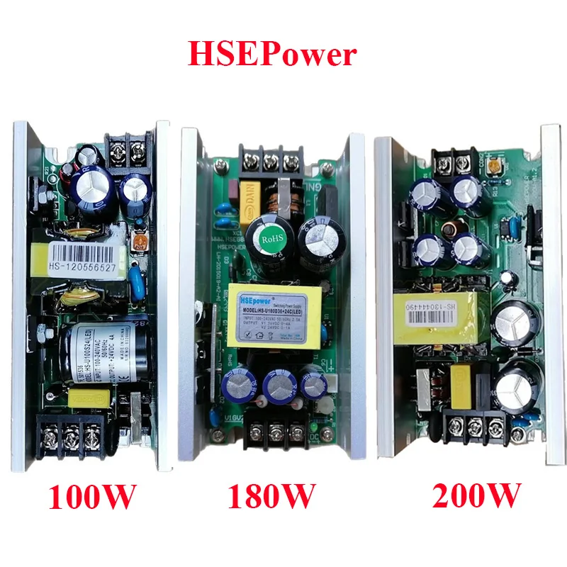 New HSE Power 100W 180W 200W 600W 24V 36V 12VLED Stage Beam Light Driver Ballast SMPS Switched Mode Power Supply Drive Part