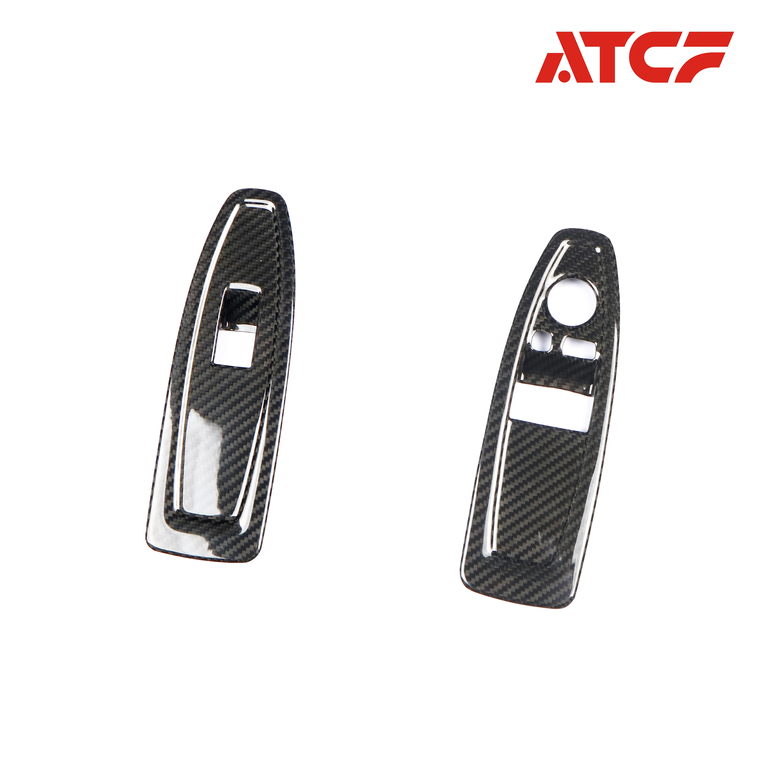 For BMW M4 F82 Carbon Fiber Inner Door Button Cover