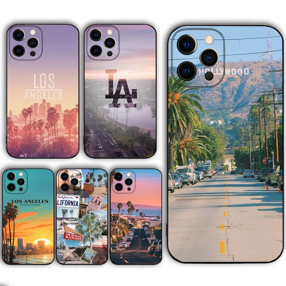 Travel Los Angeles California  Phone Case  For IPHONE 15,13,14,12,Mini ,11, Xr, X ,Xs Pro Max 8, 7 Plus Back Cover