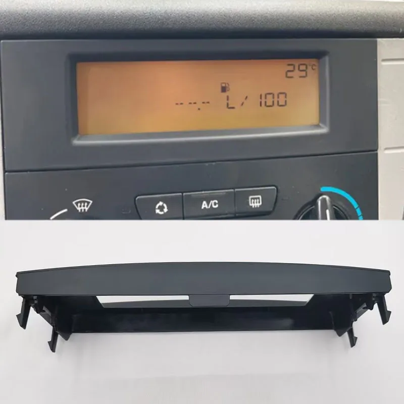 

1X многофункциональный корпус C-экрана с фиксированной рамкой, сменный корпус экрана CD-плеера для Citroen C4 C5 RD3 Peugeot 207