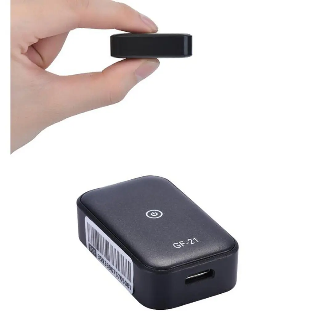 GF-21 Mini GPS Real Time Car Tracker Anti-Lost Device Voice Control Recording Locator HD Microphone WIFI + LBS + GPS Position