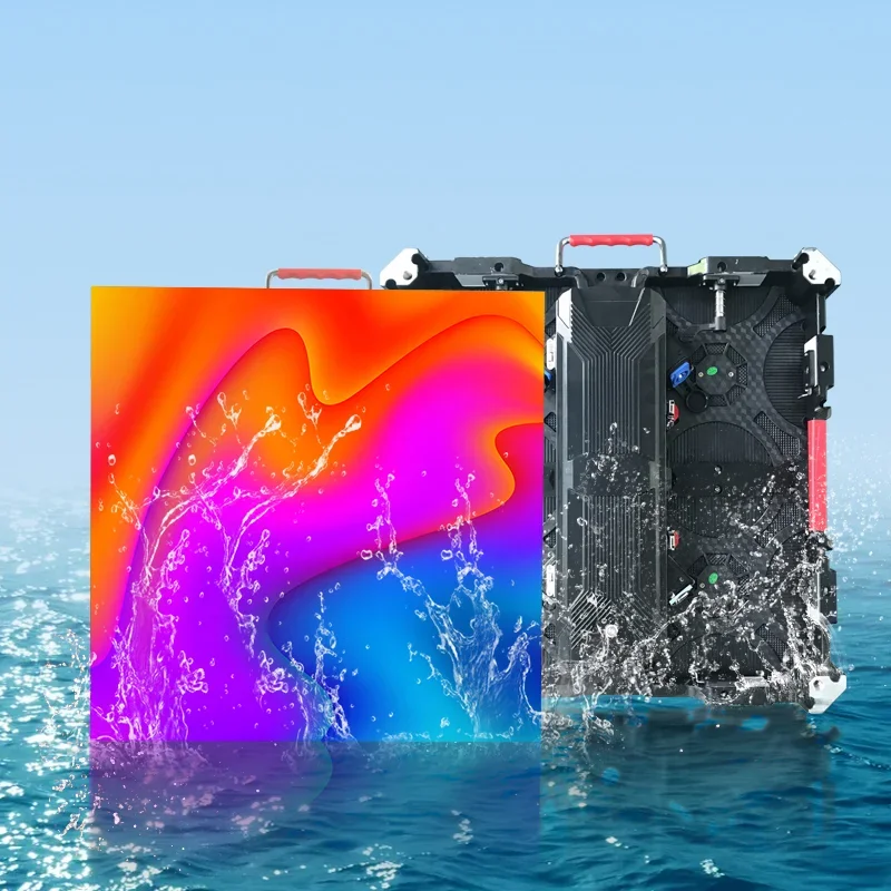 p4.81 outdoor 250*250mm LED module can be used to make stage screen