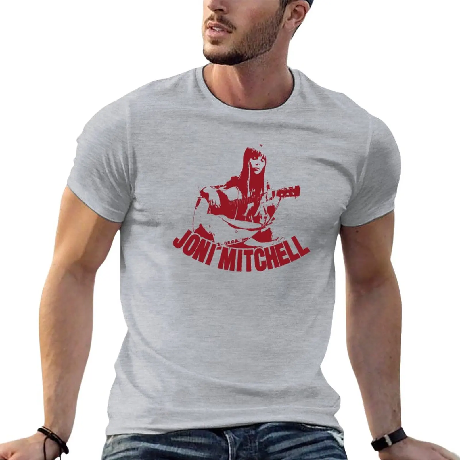 New Joni Mitchell red designs T-Shirt T-shirt for a boy sublime t shirt funny t shirt sweat shirt men workout shirt