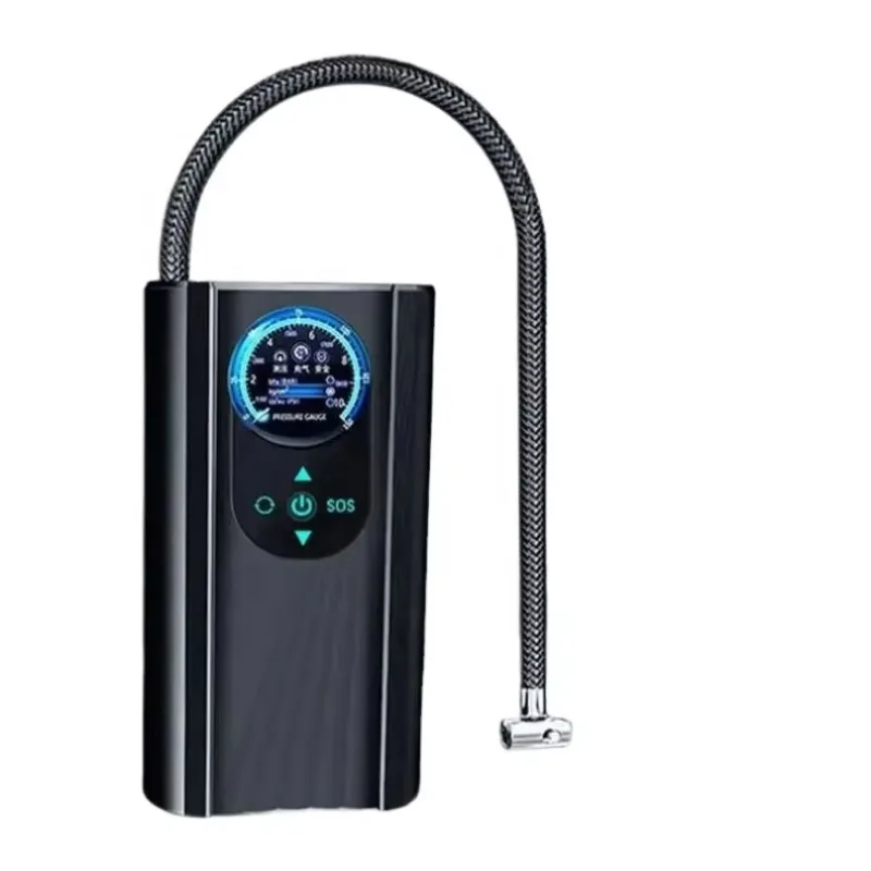 

SXLL 12V Plug-in Electric Inflator Automotive Air Pump for Tire Inflation Tire Pressure Monitor Portable Automotive Air Compress