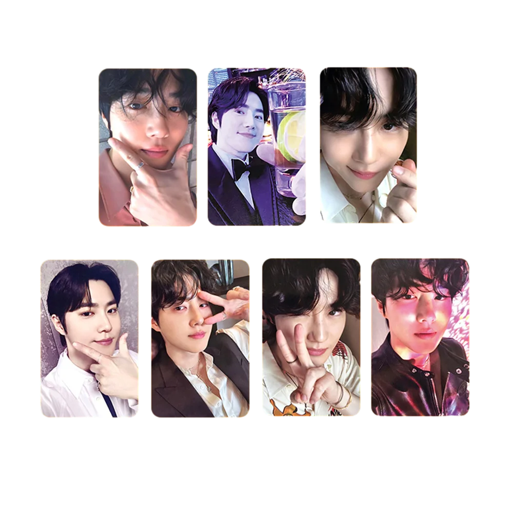 KPOP BAEKHYUN EXIST Album Personal Pre-Orderd Photocards Cream Soda SMINI Ver. Two-Sided LOMO Cards SeHun KAI Fans Collection