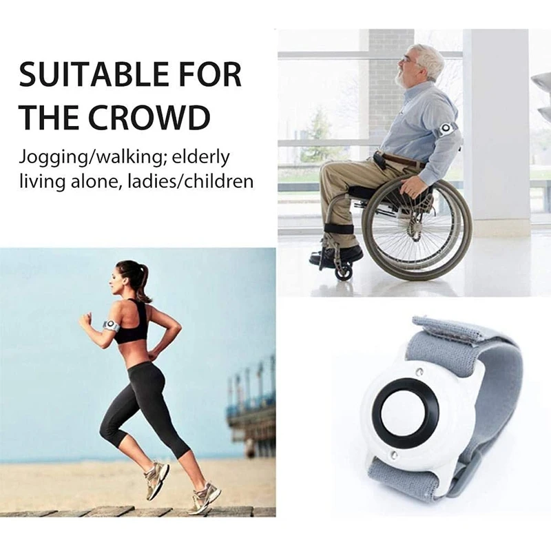 Alarme Pessoal para Mulher, Vestível no Braço, Alarmes de Segurança Pessoal com Luz LED, Corredores, Crianças, Idosos, E, Top Deals