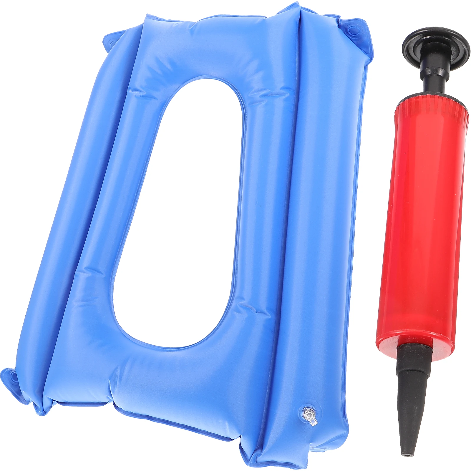 

Inflatable Seat For Travel Airplane Car Outdoor Stadium Portable Lightweight Cushion Elder Pregnant Women Floor Camping Kayak