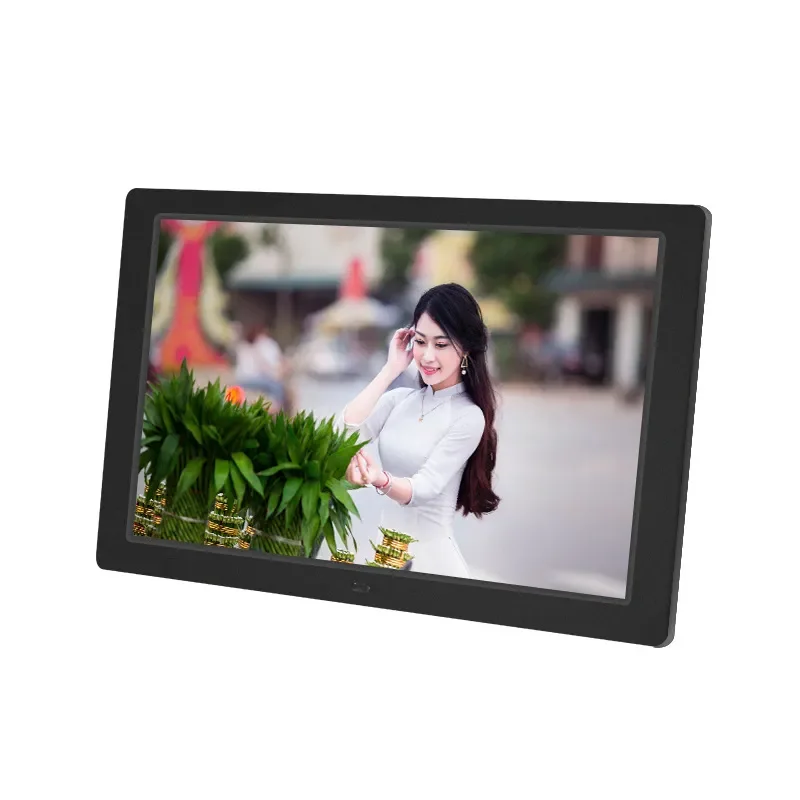 12.1 Inch Digital Photo Frame Allwinner Chip SD Card Support Electronic Picture Display Advertising Player U12 Model Home