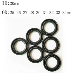 1 2 3 4 5PCS 20X25X5 20X26X4 20X27X5 20X28X8 20X30X9 20X31X7 20X32X5MM NBR Shaft Skeleton Oil Seal TC Nitrile Rubber Ring Gasket