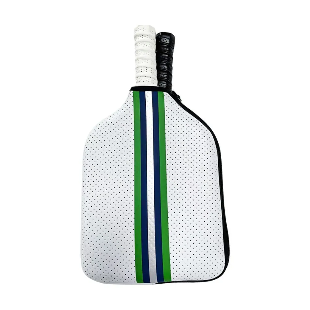 جودة مع حقيبة مضرب بخطاف معدني لمنع السقوط وغطاء مضرب بسحاب من النيوبرين