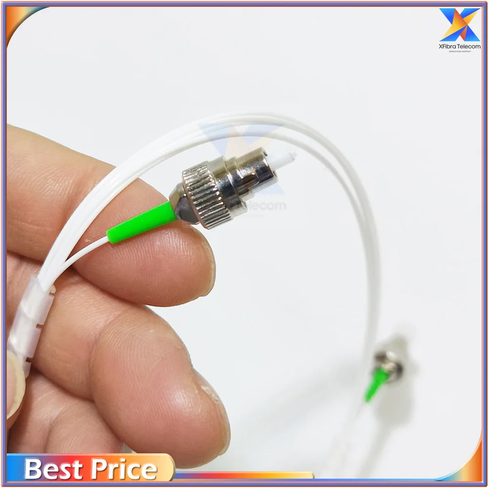 

FC/APC Single Mode Optical Fiber Jumper, Patch Cord, 2m for semiconductor Light, 0.9mm, FTTH, 10 Pcs/Lot