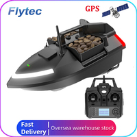 Flytec Official Store V020 V801 Smart 40 Points GPS Auto Return RC Bait Boat 2KG Loading 500M With Night Lights For Fishing