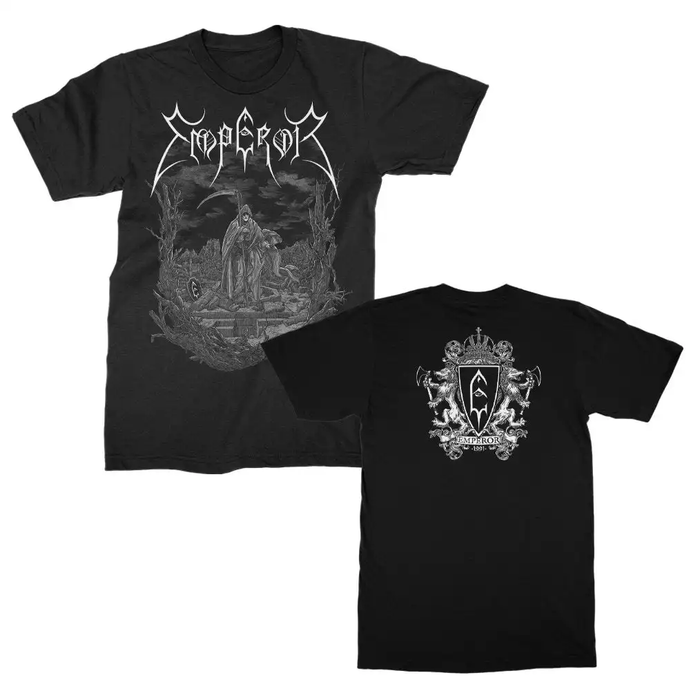 Y2k Emperor Band Graphic Cotton Shirt Unisex Summer Short Sleeve Fashion Brand Tee Luxury Casual Vintage Tees