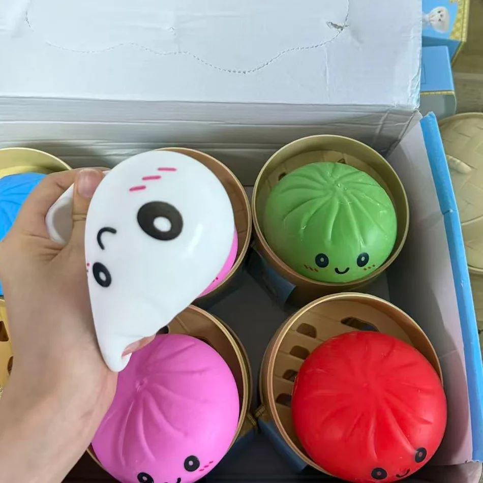 

Новые гигантские игрушки-сквиши в форме пельменей: многоразовые, низкоэластичные массажные шарики для снятия стресса, мягкие игрушки-сквиши для декомпрессии
