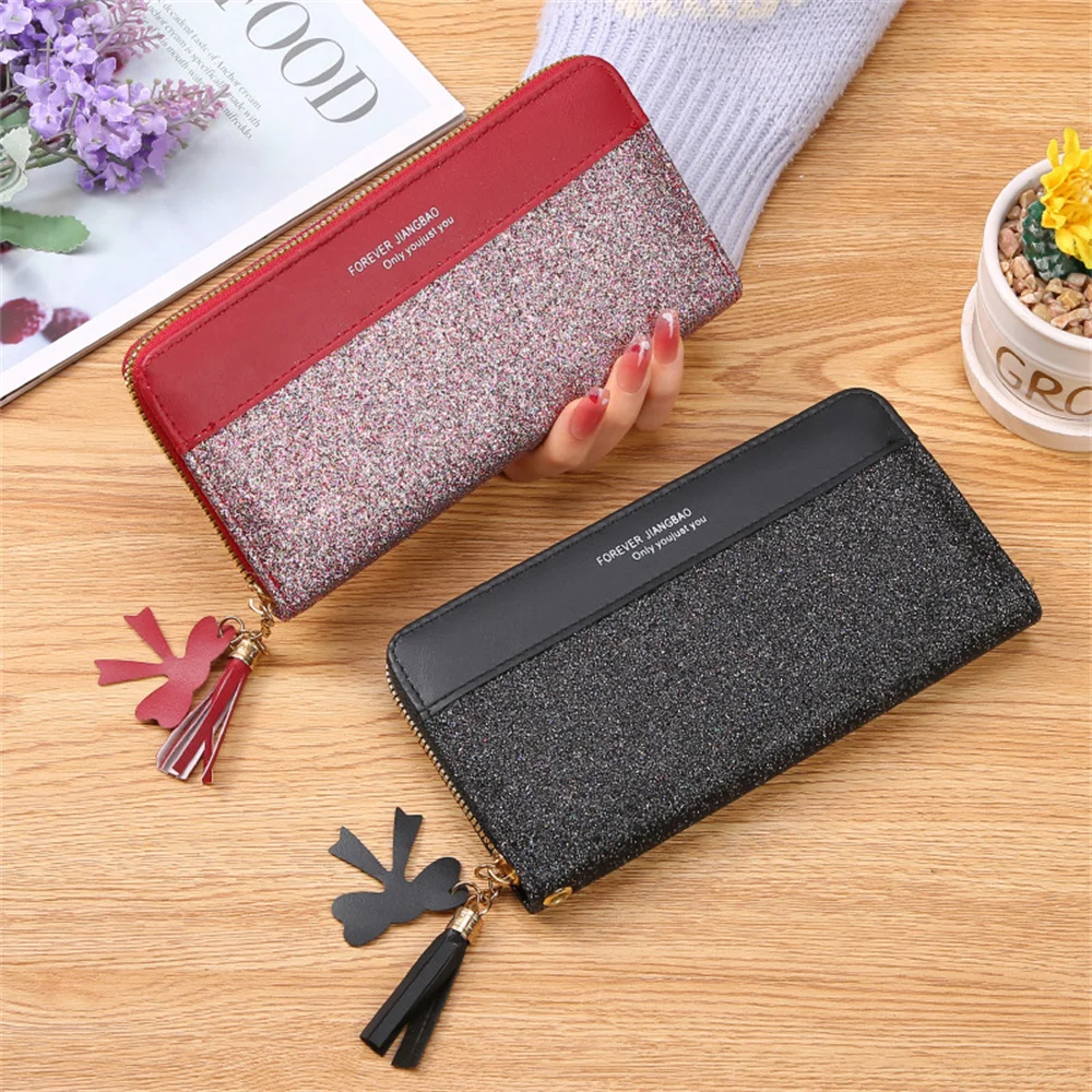 2024 Wallet Women's Large Capacity New Handheld Bag  Mobile Bag Student Zero Wallet  Hot Selling Long Women's Multi