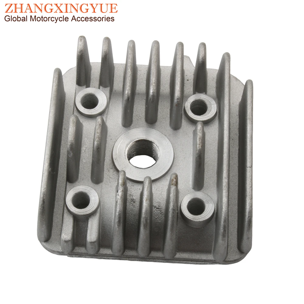 Scooter 70cc 47mm Cylinder Head For Aprilia Habana Custom 50 Mojito Retro 50cc AC 2T Engine Parts