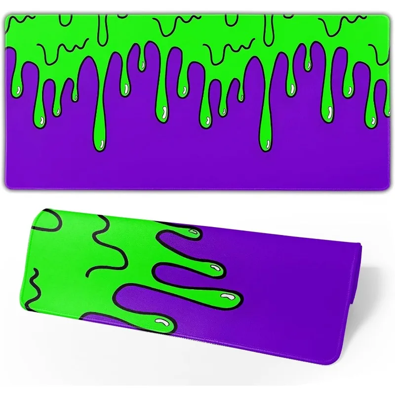 لوحة ماوس الألعاب بتصميم تجريدي يقطر حصيرة مكتبية كبيرة للوحة مفاتيح المكتب والكمبيوتر غير قابلة للانزلاق هدية لصديقتك في سن المراهقة #1