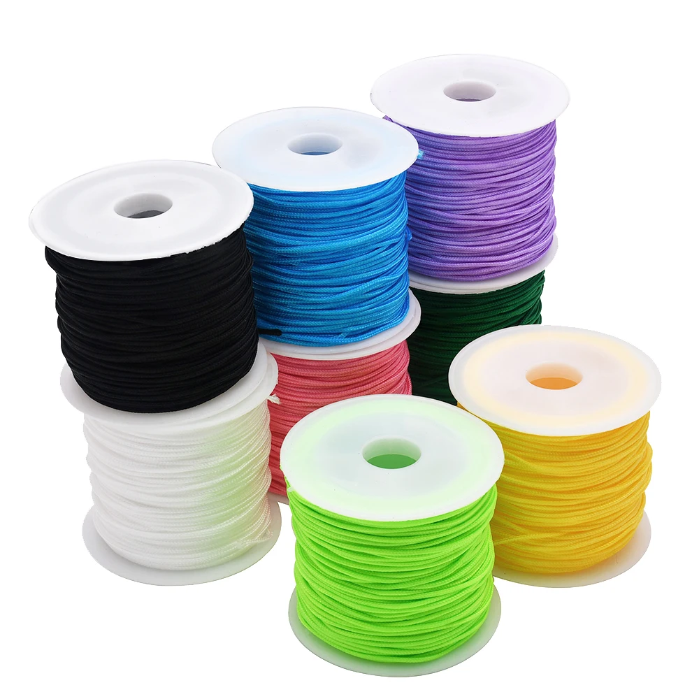 Nylon Bead String for Keychain Jewellery Making
