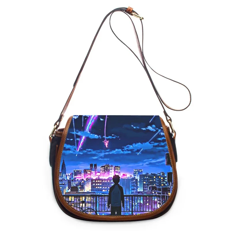 your name anime 3D Print New Fashion Women Crossbody Bag Luxury Handbags Women Bags Zipper Shoulder Bag Women Shoulder Bag