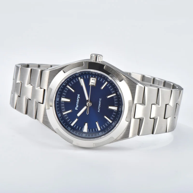 PARNSRPE 40MM NH35 20bar Men\'s automatic diving watch Crown sapphire crystal Luminous pointer