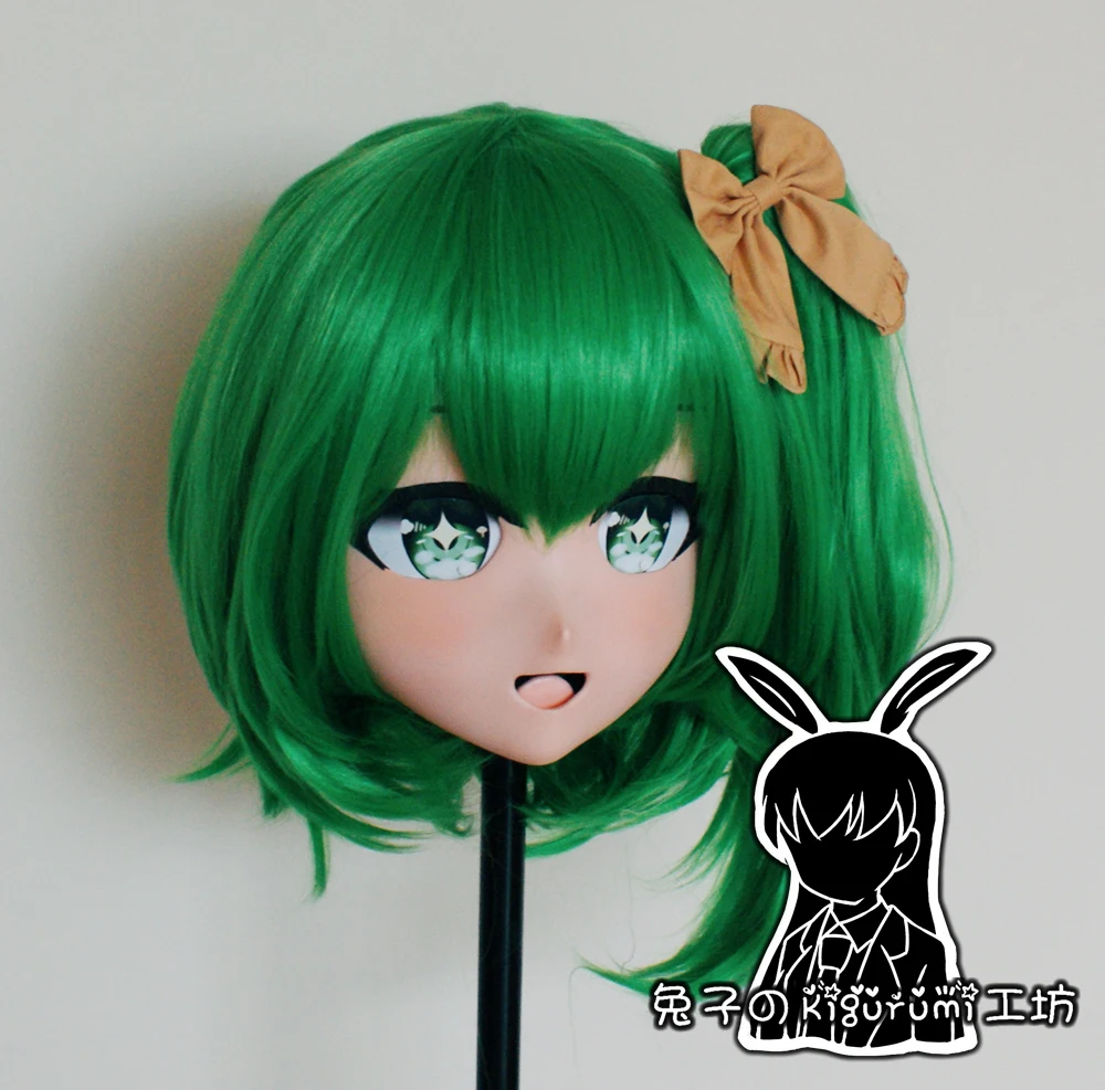 (RB6533)Quality Handmade Female Resin Cosplay Japanese Role Anime Daiyousei Kigurumi Crossdress Doll Transgender Mask