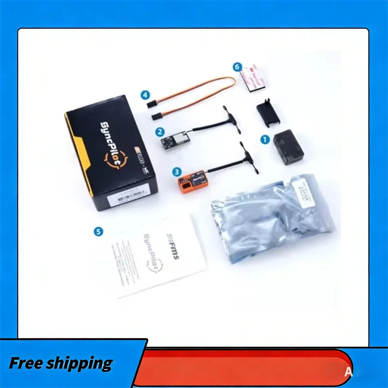 

Комплект для FPV-дронов FMS: система отслеживания головы с двумя сервоприводами, панорамированием и наклоном, передачей видео и картами