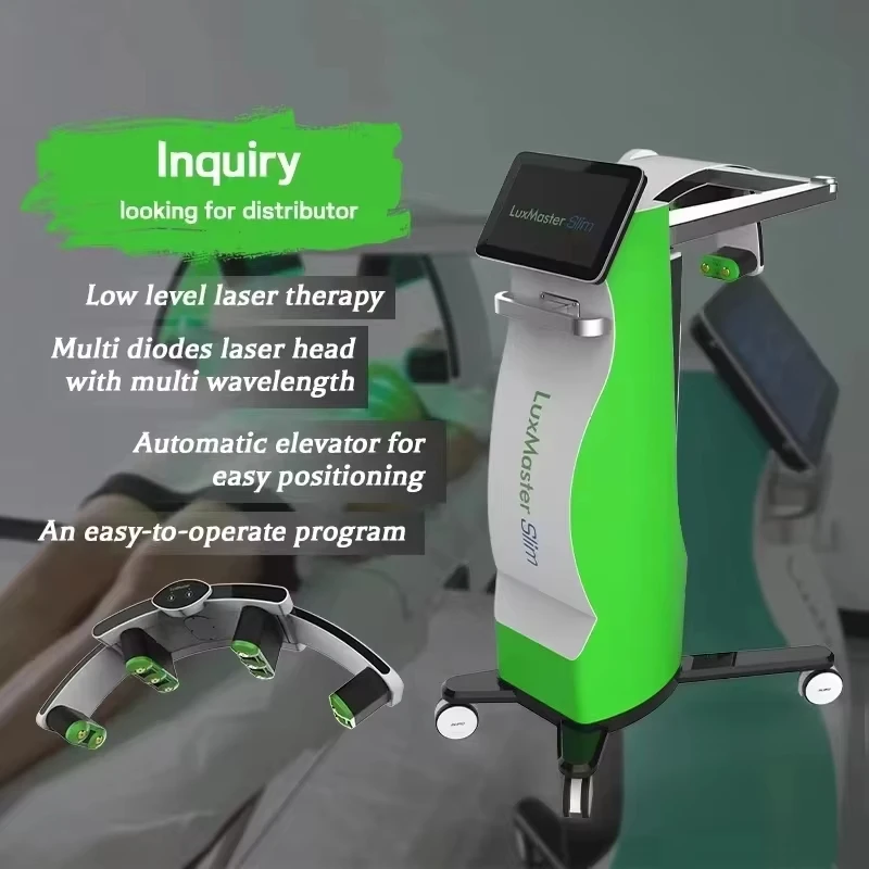 LuxMaster 10d 632nm ダイオード エメラルドレッドライト脂肪減少グリーンライトボディシェイパー非侵襲的