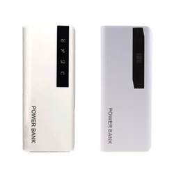 Fast Charging 18650 Power Bank USB 5V Cases Battery Charge Storage Box Without Battery For phone  for Huawei